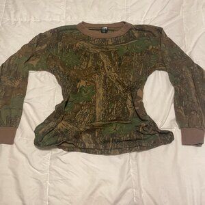 Men's Camo  long sleeve shirt